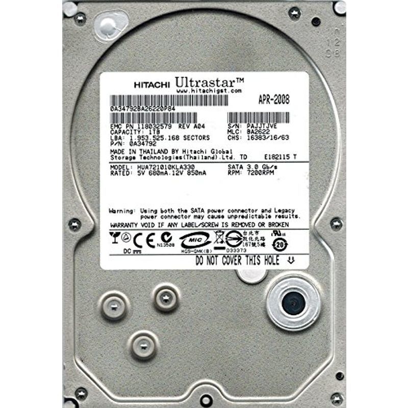 hua721010kla330?Hitachi MLC : ba2622?P/N : 0?a34792?1tb hua721010kla330?Hitachi MLC : ba2622?P/N : 0?a34792?1tb