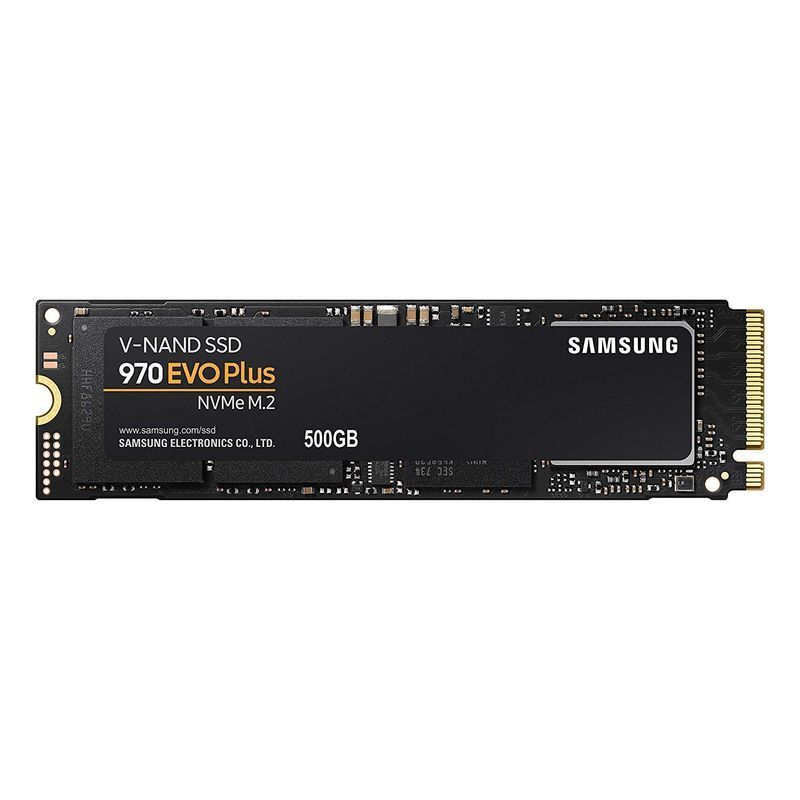 サムスン SSD 500GB 970 EVO Plus M.2 Type2280 PCIe3.0×4 NVMe1.3 (MZ-V7S500B_画像1