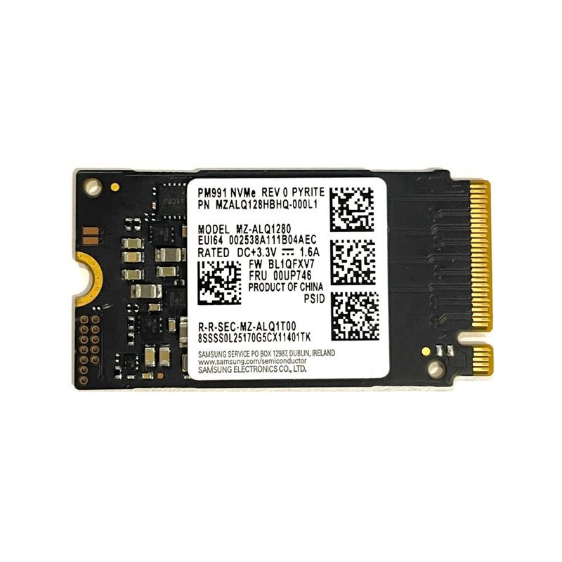 本物品質の M.2 128GB Samsung OEM PCIe MZALQ12 (2242) 42mm SSD 内蔵