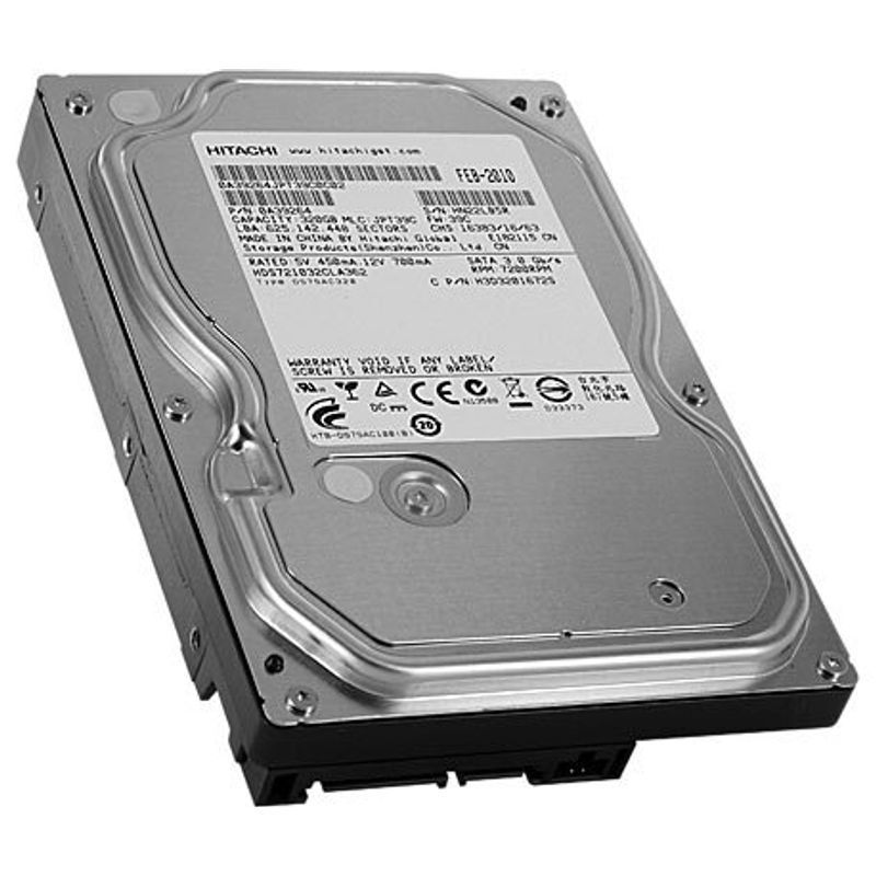 日立 HGST 3.5インチHDD(SerialATA)/容量:500GB/回転数:7200rpm/キャッシュ:16MB HDS721050_画像1