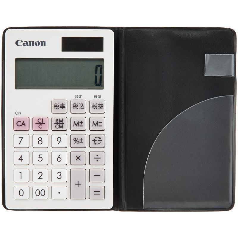 CANON 10桁手帳電卓 LS-10T ホワイト