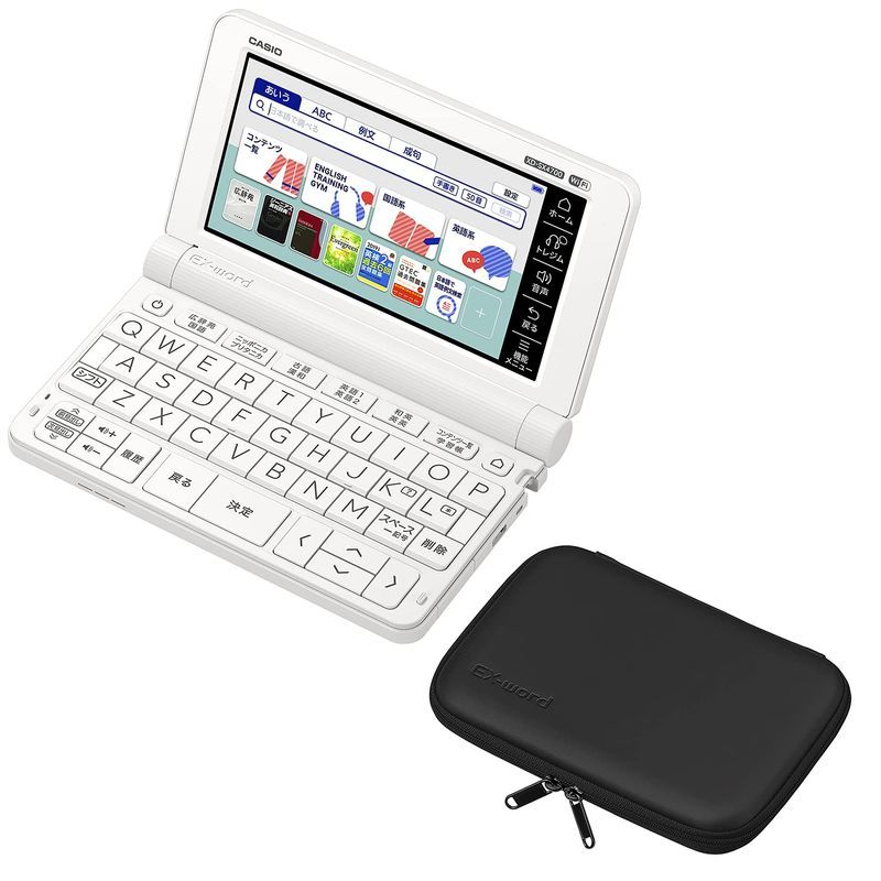 カシオ計算機 XD-SX47CCBK-SET 高校生モデル電子辞書 EX-word 電子辞書ケースセット(XD-SX4700XD-CC240