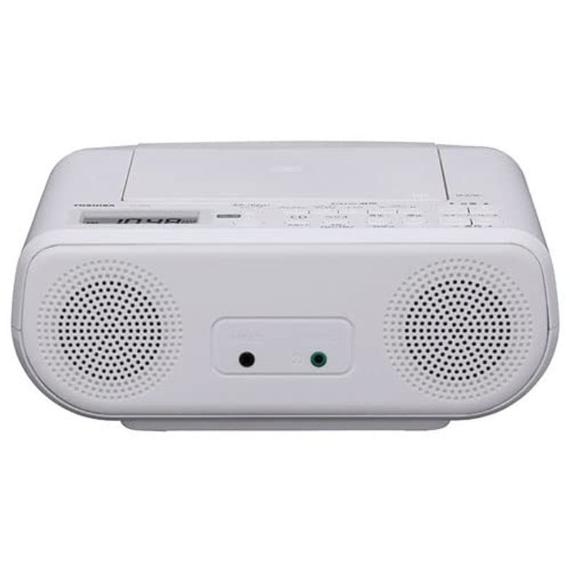 東芝 TY-C160 (W) (ホワイト) CDラジオ ワイドFM対応_画像1
