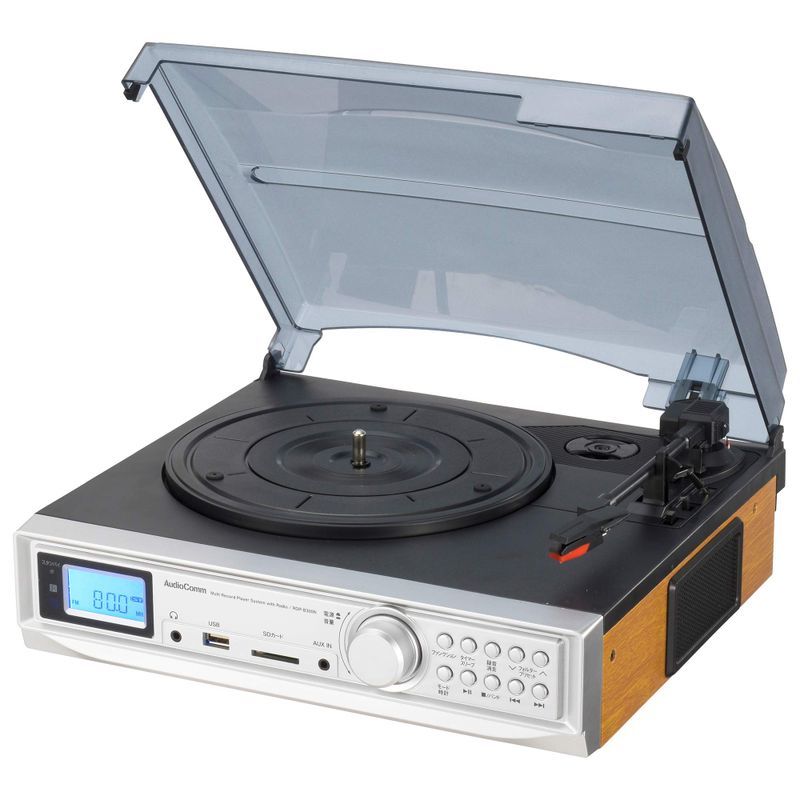 格安SALEスタート! オーム電機 AM/FMラジオ付マルチレコード