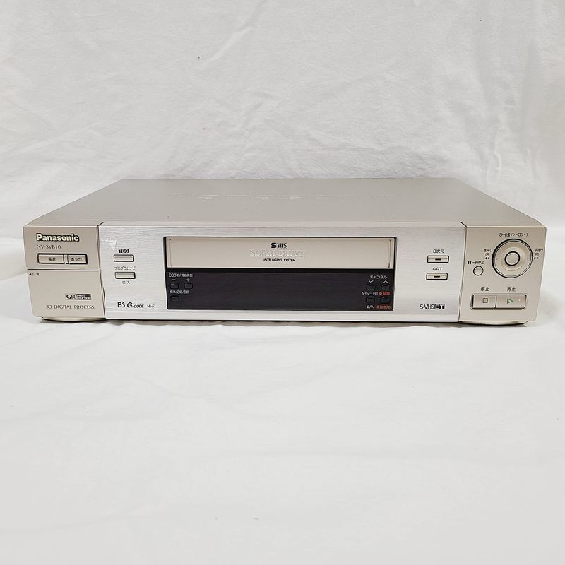 Kuttech Panasinic (パナソニック) BSチューナー内蔵S?VHSビデオデッキ NV-SVB10_画像1