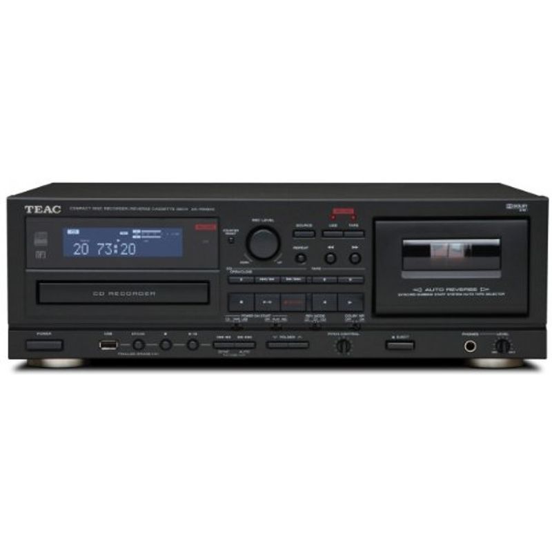 TEAC CD/カセットレコーダー USB接続対応 ブラック AD-RW900-B