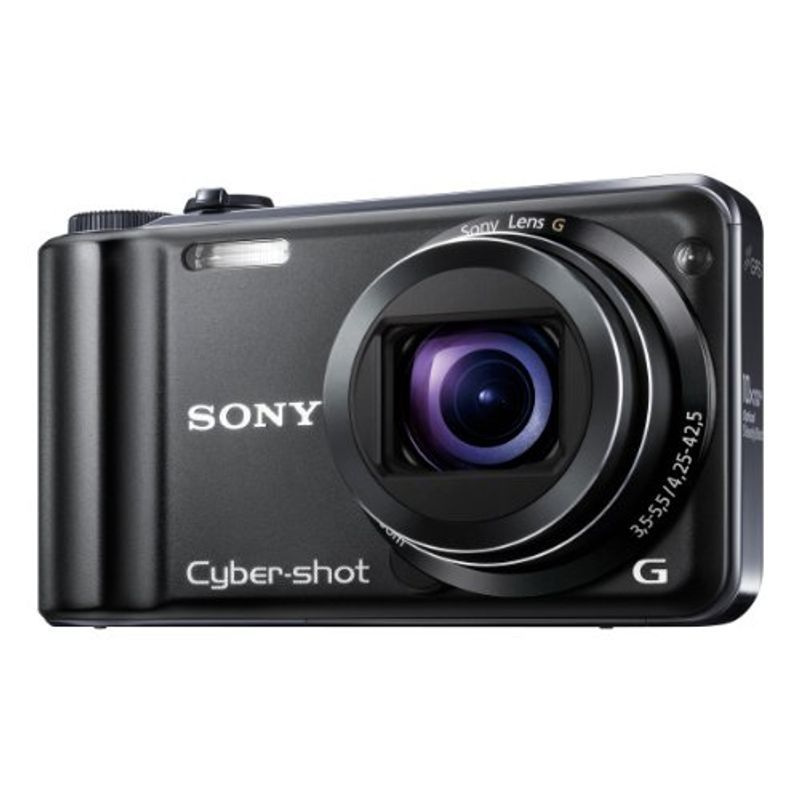 ソニー SONY デジタルカメラ Cybershot HX5V 1020万画素CMOS 光学10倍 ブラック DSC-HX5V/B_画像1