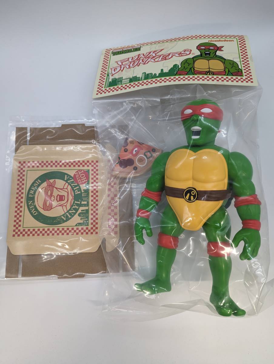 TMNT PDS Raphael PUNKDRUNKERS TURTLES Unbox Industries パンクドランカーズ タートルズ ラファエロ ソフビ SOFVI_画像1