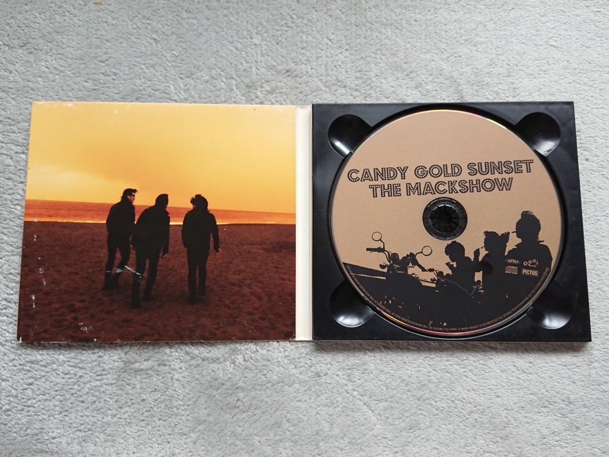 中古 CD 【THE MACKSHOW/ザ・マックショウ CANDY GOLD SUNSET/キャンディー・ゴールド・サンセット】リーフレット無し_画像3