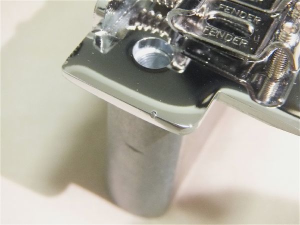 Fender 6点留めシンクロトレモロ ブリッジ Syncronized Toremolo Bridge クローム シルバー Stratocaster ストラト PW-29 JChere雅虎拍卖代购 6点留めシンクロナイズドトレモロ ブリッジ クローム