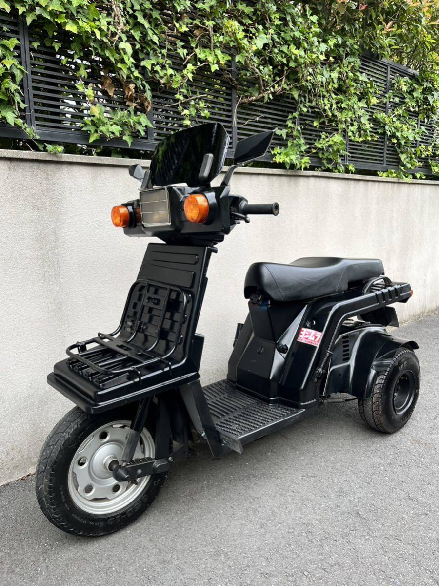 ジャイロX 2スト最終型 側車付軽二輪登録 3人乗りOK 普通免許OK