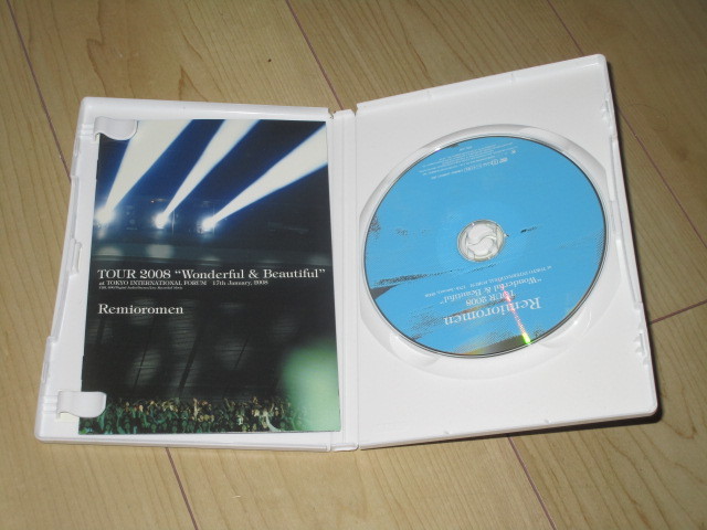 DVD【レミオロメン　TOUR 2008 Wonderful ＆ Beautiful 】_画像3