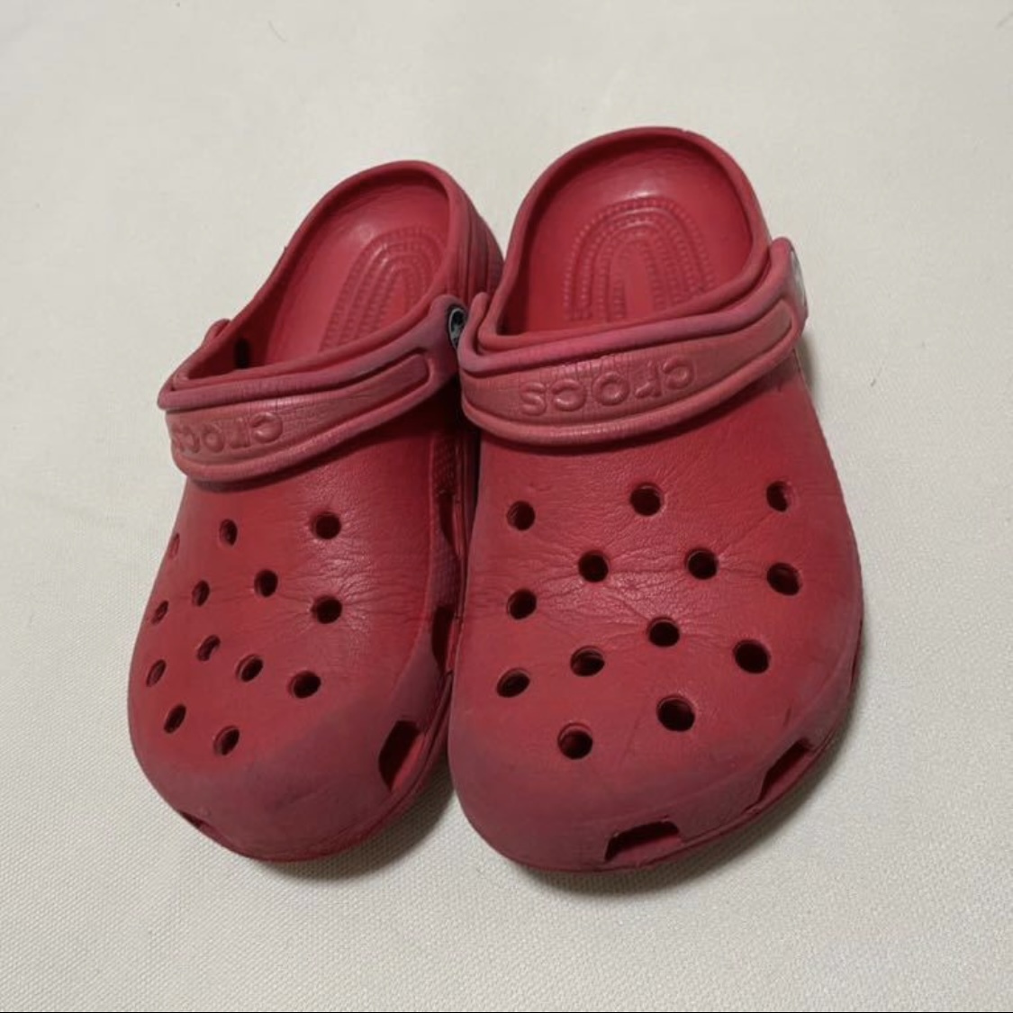  Crocs красный красный примерно 21cm 3-5