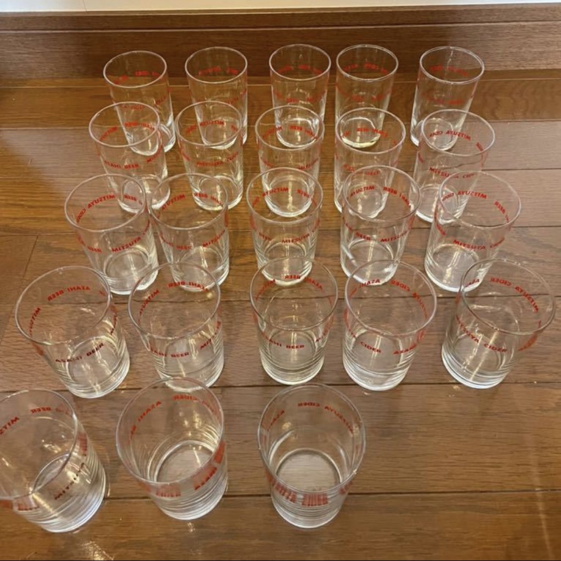 売り切り御免!】 昭和レトロ 未使用 箱なし 未使用品 23個 コップ