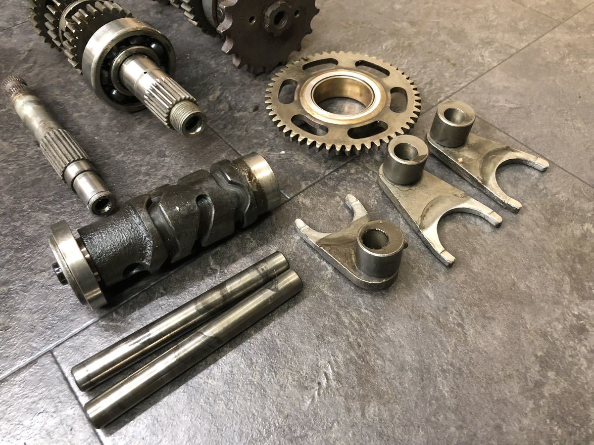 ホンダ CB400T 純正 ミッション シフトドラム 腰下 エンジン ホンダ CB400T 純正 ミッション シフトドラム 腰下 エンジン
