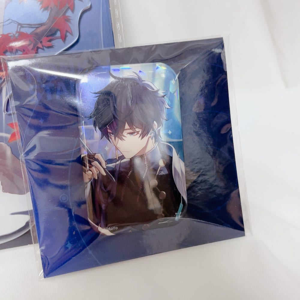 【 中国限定グッズ miHoYo 公式正規品 】 崩壊スターレイル Honkai Star Rail 丹恒 アクリルスタンド アクスタ ホログラム缶バッジ 3