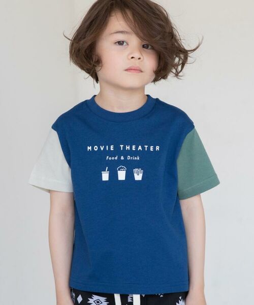 新品 　THE SHOP TK(Kids)　オーガニックコットン半袖Tシャツ　ブルー(593)　14(140cm)　定価998円_画像3