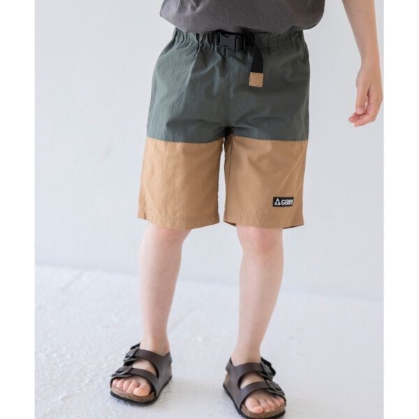  новый товар THE SHOP TK(Kids) специальный заказ GERRYbai цвет нейлон брюки хаки 14(140cm) обычная цена 3289 иен 