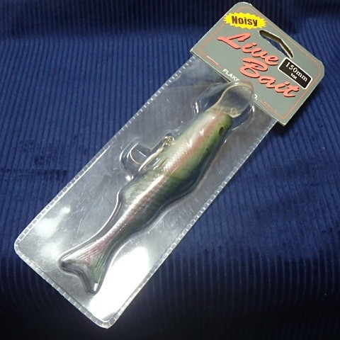 フレーク ノイジーライブベイト 150 レインボー Flake Noisy Live Bait 150 Trout!_画像6