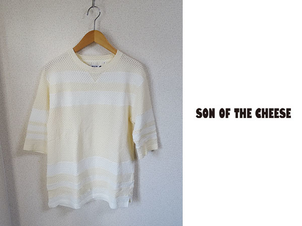 ★送料無料匿名発送★SON OF THE CHEESE★サノバチーズ★CRICKET TEE★ハーフスリーブメッシュTシャツ_画像1