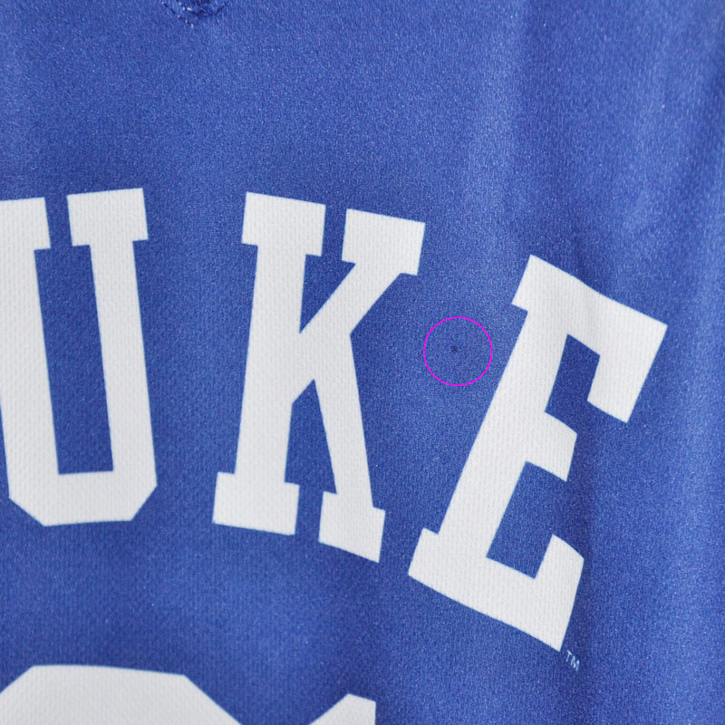 【NCAA/新品】デューク大学レプリカジャージc（#21）【NIKE/ナイキ】_※小シミあり