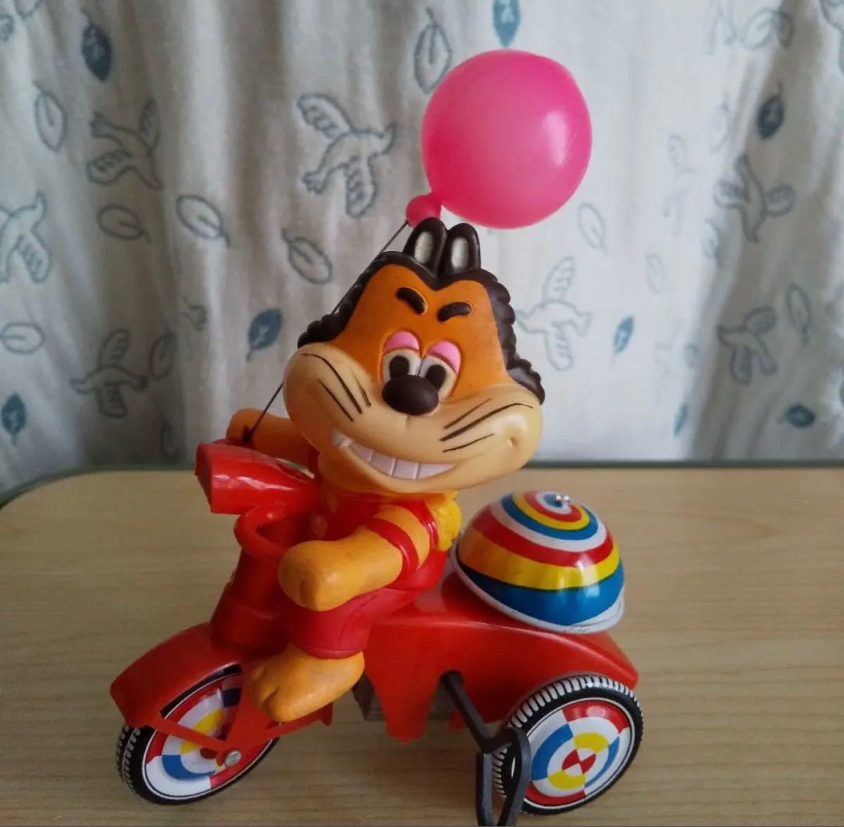 当時物 にこにこぷん じゃじゃ丸 三輪車 箱付き ソフビ ゼンマイ 当時物 にこにこぷん じゃじゃ丸 三輪車 箱付き ソフビ ゼンマイ