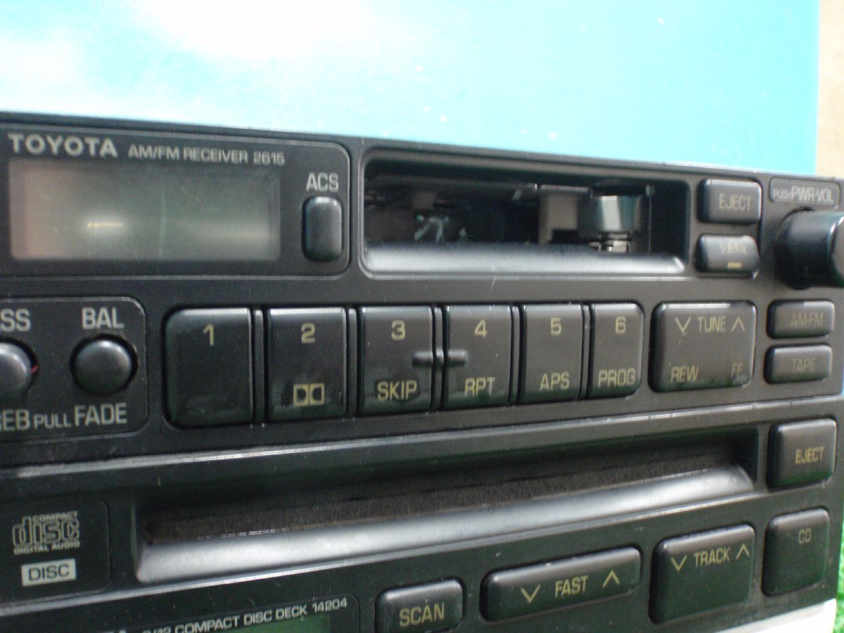 * TCR21W Toyota Estima previous term original CD cassette audio 86270-28010 86120-20870 223024JJ