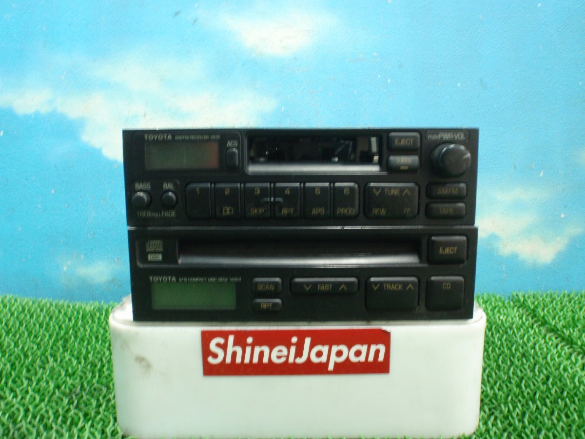 * TCR21W Toyota Estima previous term original CD cassette audio 86270-28010 86120-20870 223024JJ