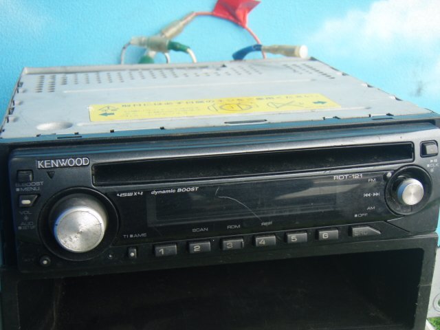 ★　MC21S　スズキ　ワゴンR　についていた　社外　ケンウッド　CD　オーディオ　RDT-121　22364JJJJ_画像2