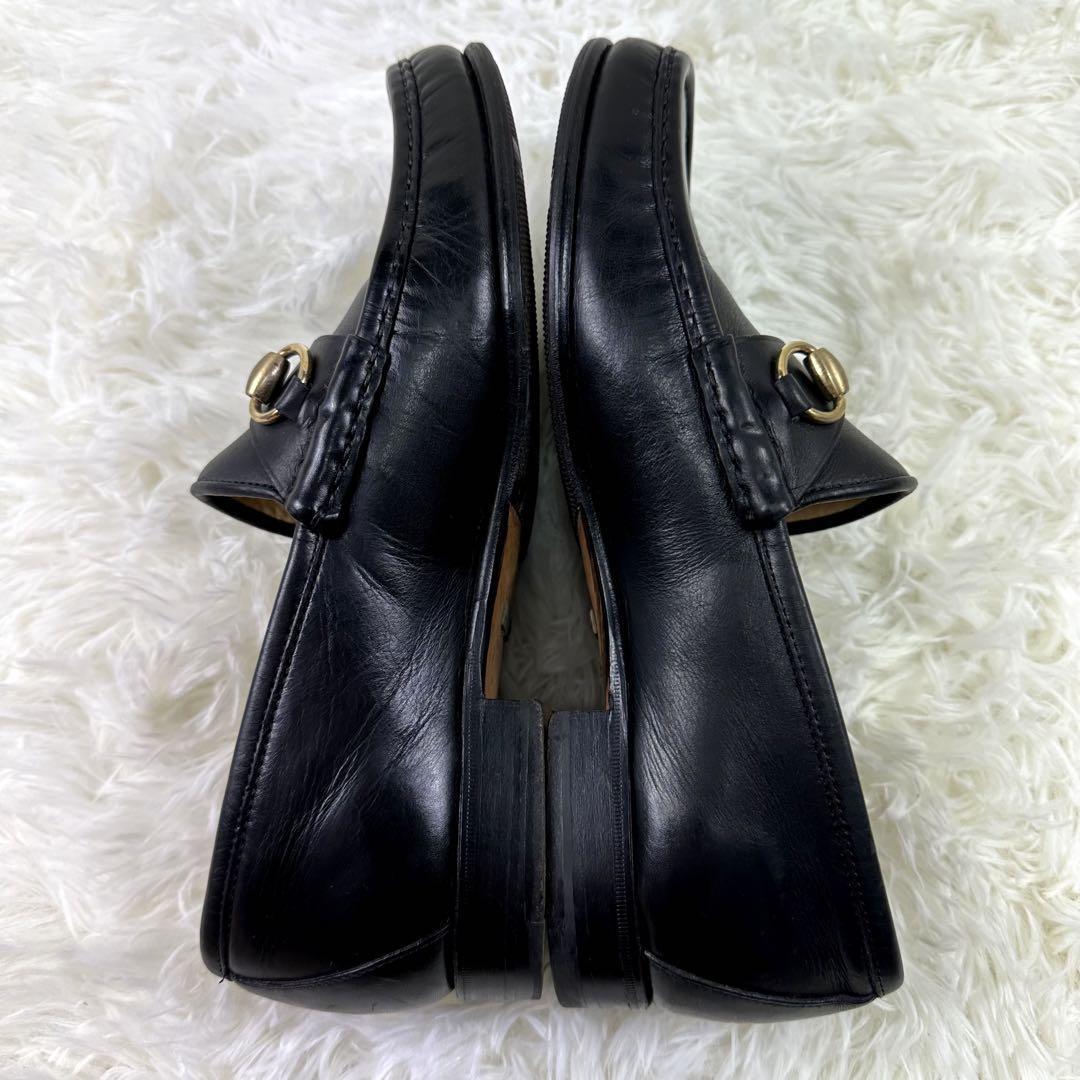 美品GUCCI ホースビットローファー 黒 金 40 E | activoskateshop.com