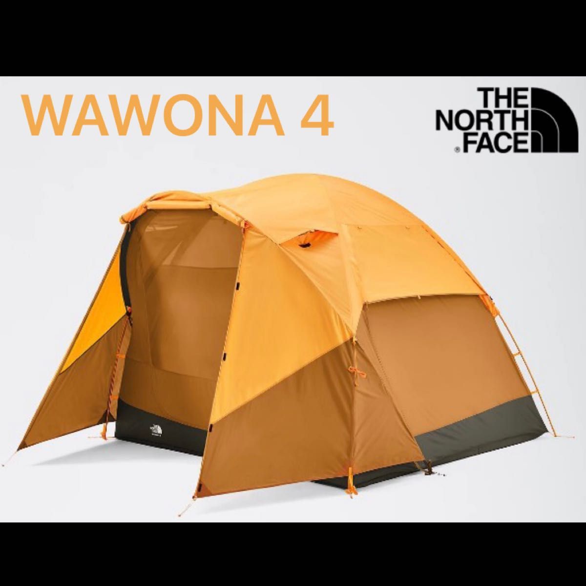 【新品タグ付き】1点限り ノースフェイス 4人用テント WAWONA 4 レアカラー 即納