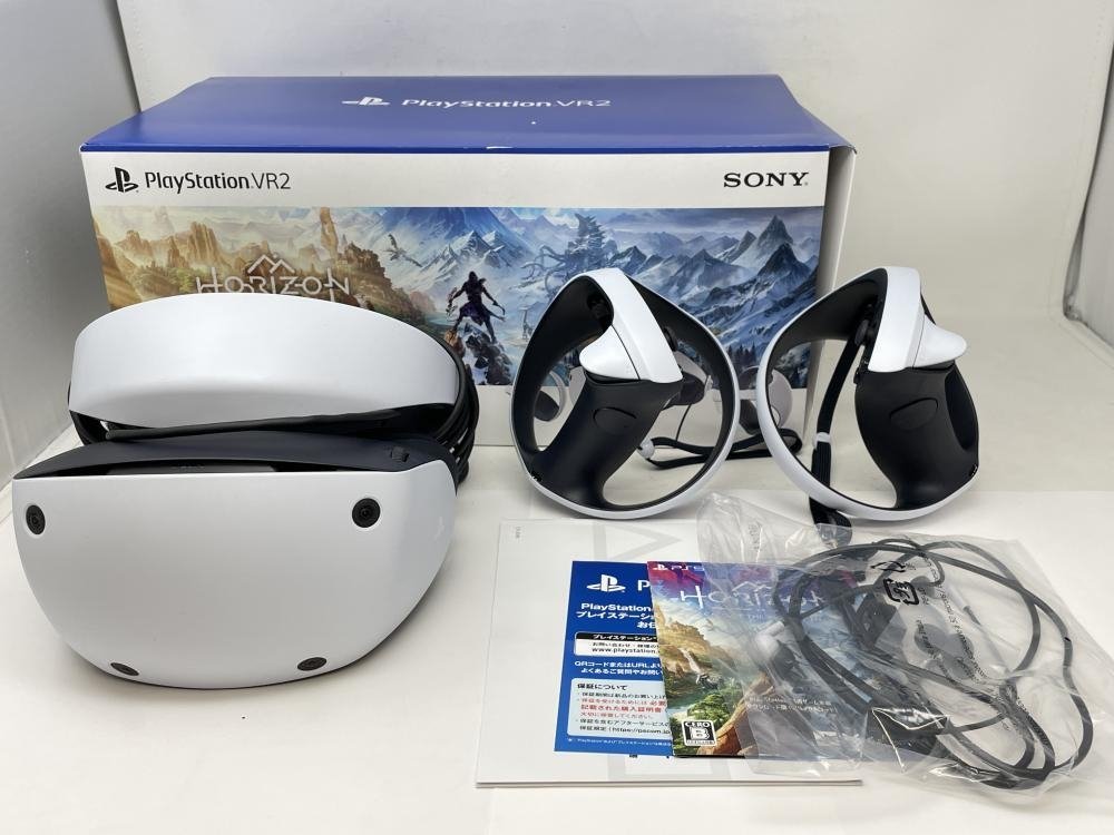 WIN848【美品】 PlaystationVR2 PSVR2 CFIJ-17001 Horizon Call of the Mountain同梱版  /100