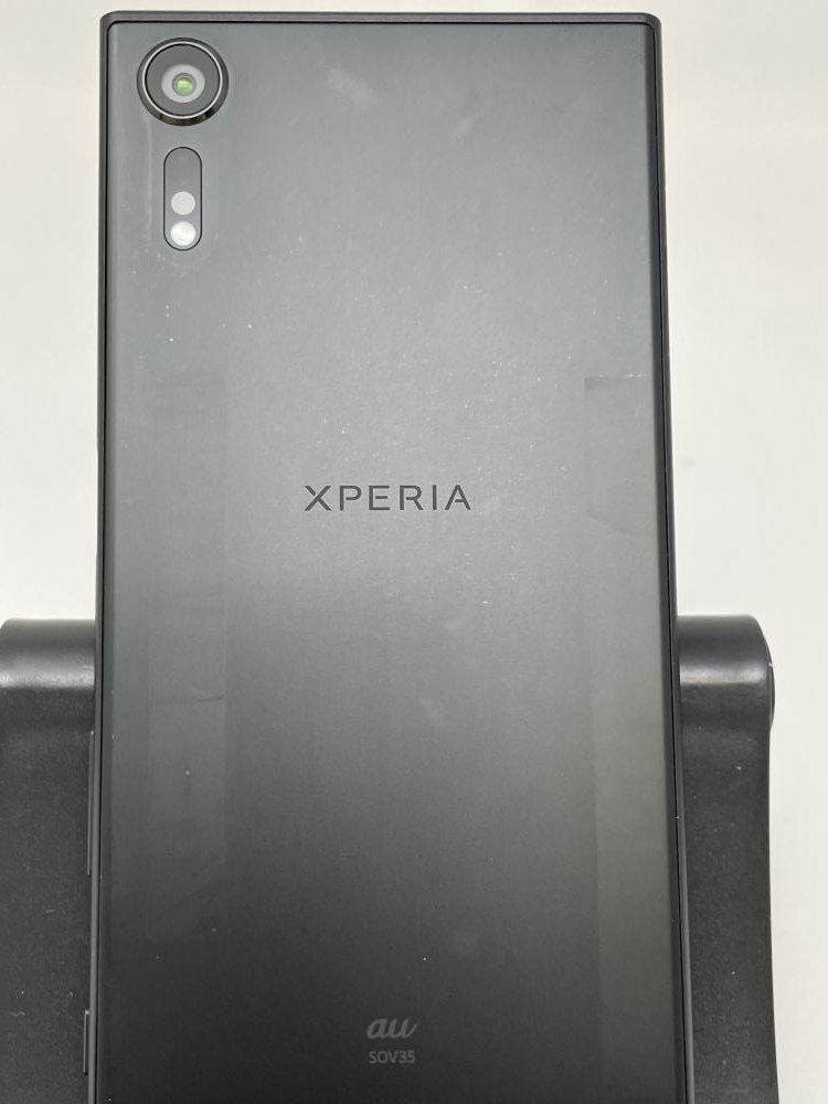 261【動作確認済・制限○ 白ロム】 Xperia XZs SOV35 au ブラックの画像3