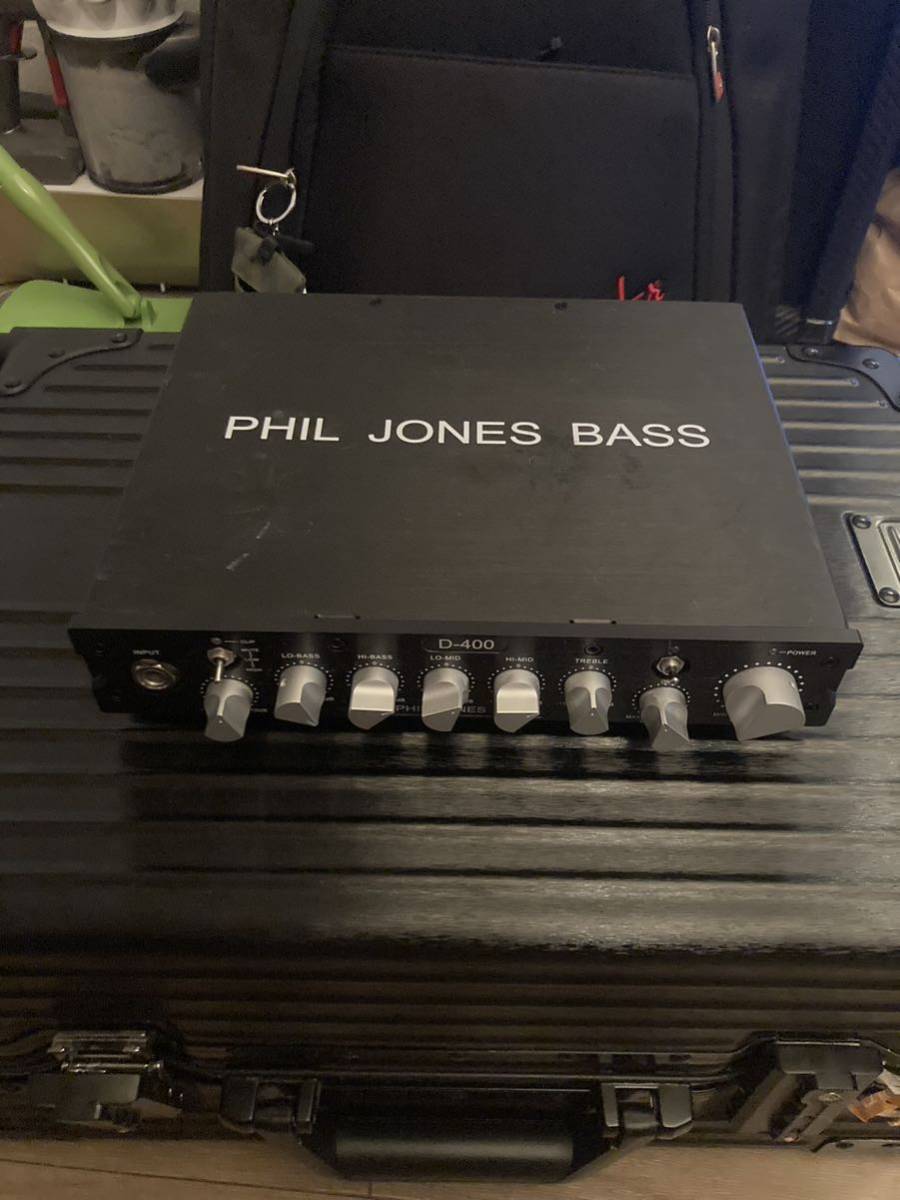 再出品】Phil Jones Bass d-400 PJB ベースアンプヘッド 小型 【土曜日