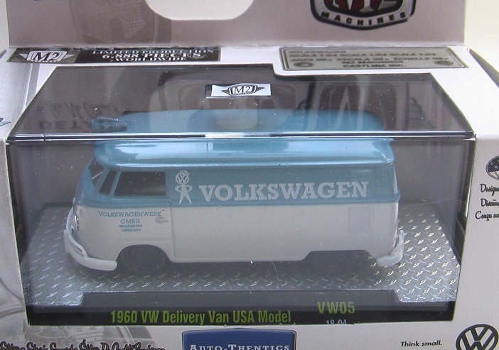 M2 MACHINES 1/64 1960 VW Delivery Van USA Model "VOLKSWAGEN"　国内入手困難品_画像1