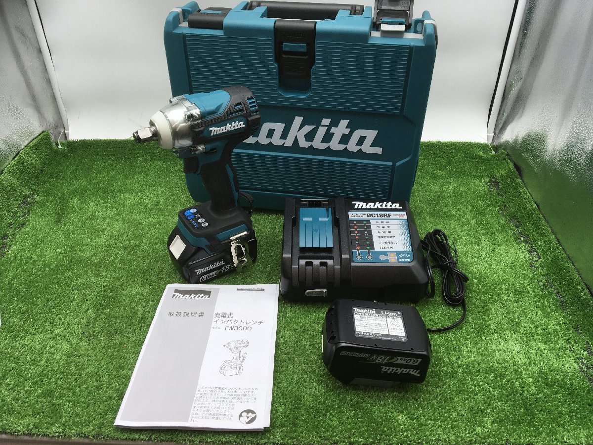 大人気! マキタ(makita) 充電式インパクトレンチ 18V6Ah バッテリ2本