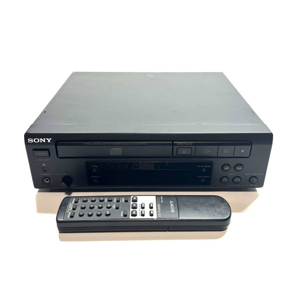 SONY ソニー CDP-S35 リモコン付 CDプレイヤー | dubaihalal.ae