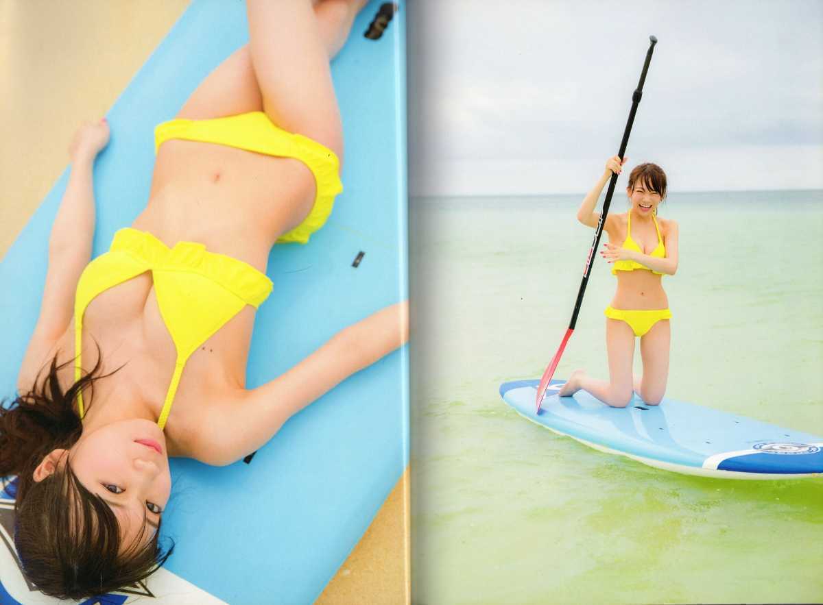 帯付 秋元真夏　写真集　真夏の気圧配置　特別付録ポスター付 匿名発送!！ 送料210円_画像8