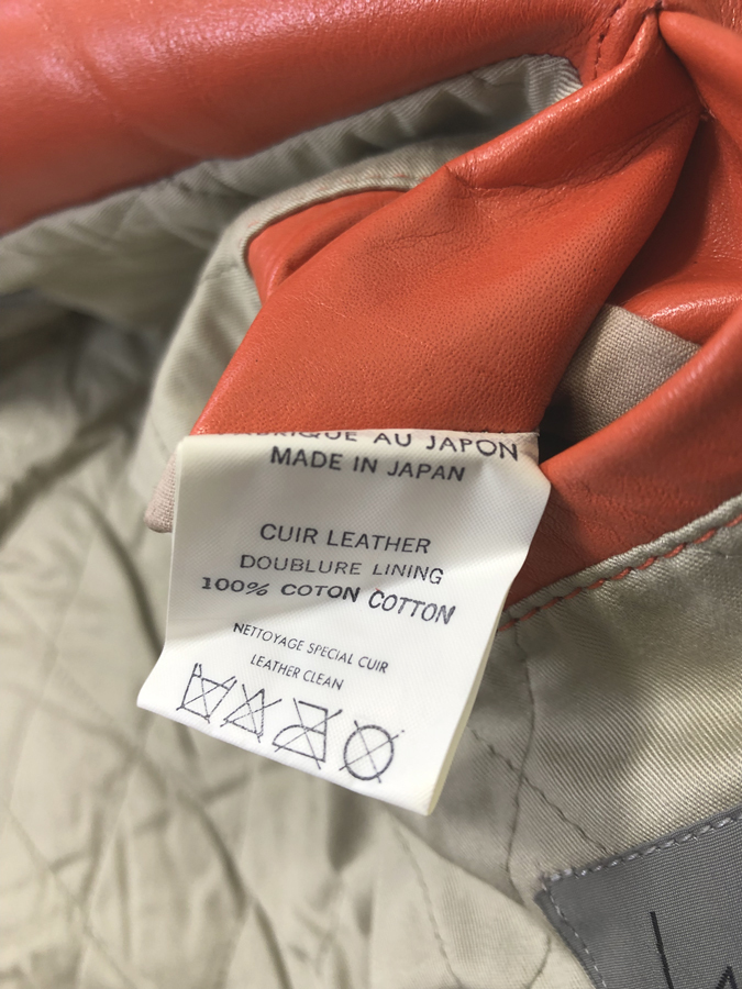 32408 YOHJI YAMAMOTO POUR HOMME / ヨウジヤマモトプールオム 橙