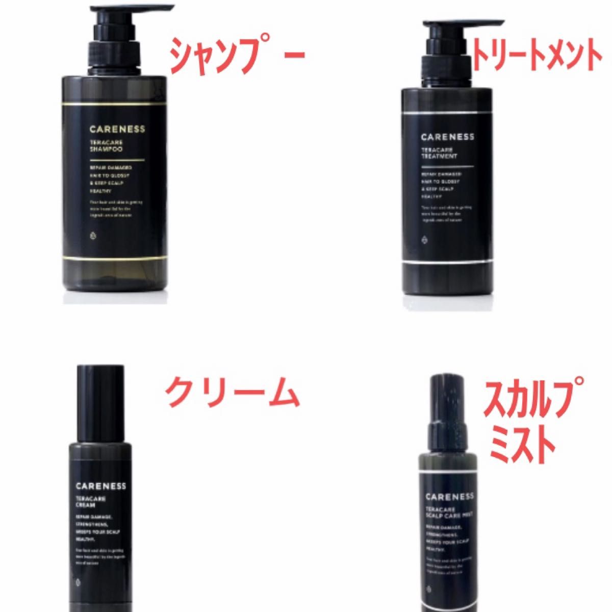 CARENESS テラケアシャンプー トリートメント 詰め替え ml 販売