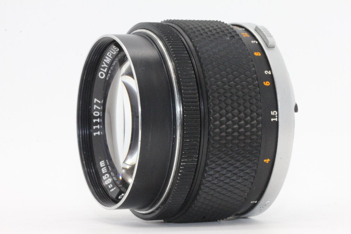 良品 Olympus OM-SYSTEM F.ZUIKO AUTO-T 85mm f2 MF Lens フィルター