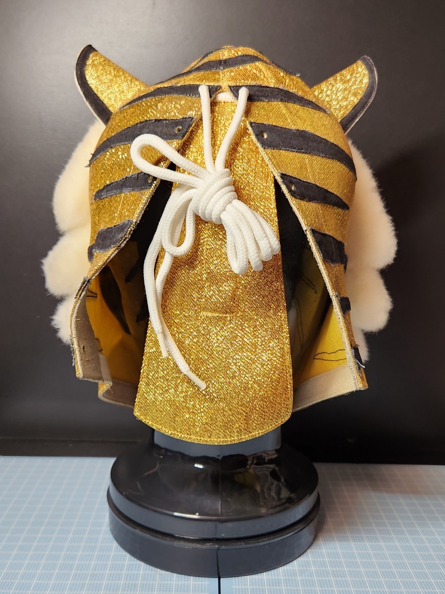 プロレスマスク マニア館製 タグ付き 初代タイガーマスク 後期牙 プロレスマスク マニア館製 タグ付き 初代タイガーマスク 後期牙