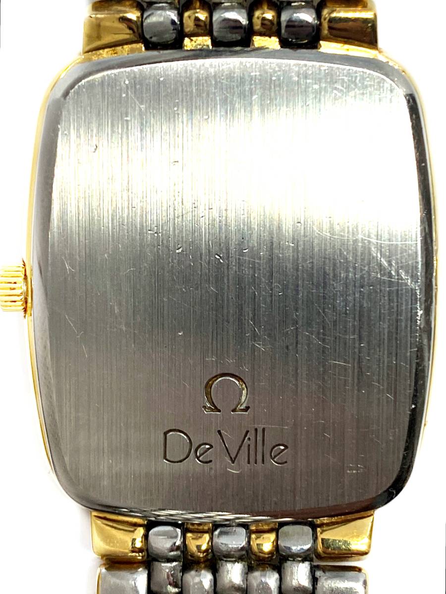 即決】☆OMEGA オメガ DE VILLE デビル Cal.1378 クォーツ メンズ