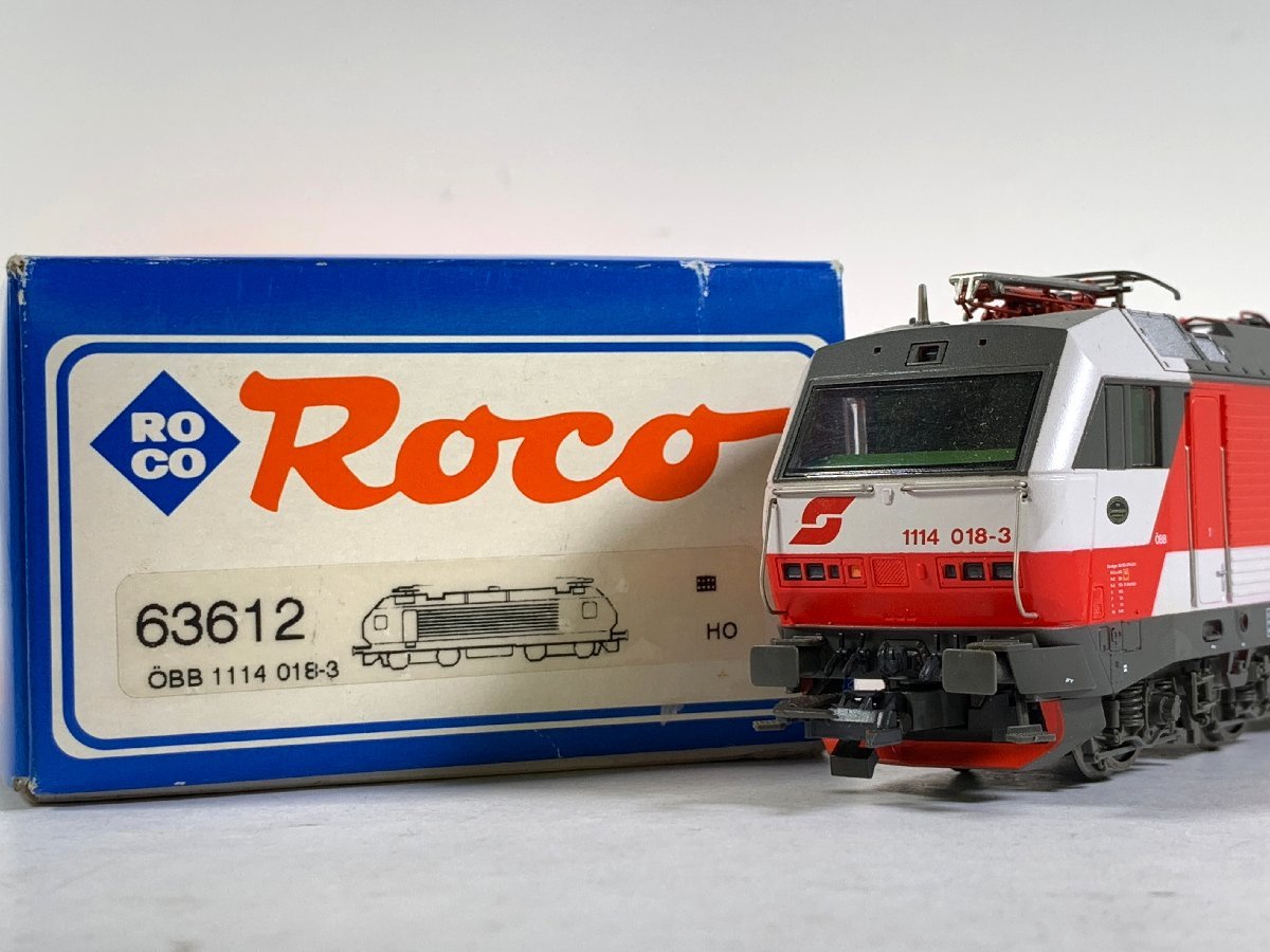 7-68＊HOゲージ ロコ OBB 1114 018-3 電気機関車 ROCO 鉄道模型(aaa