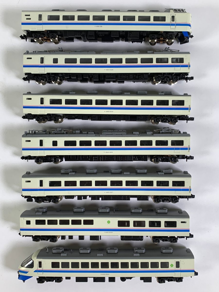 動作未確認 Nゲージ TOMIX 92629 JR 485系特急電車(スーパー雷鳥仕様)-