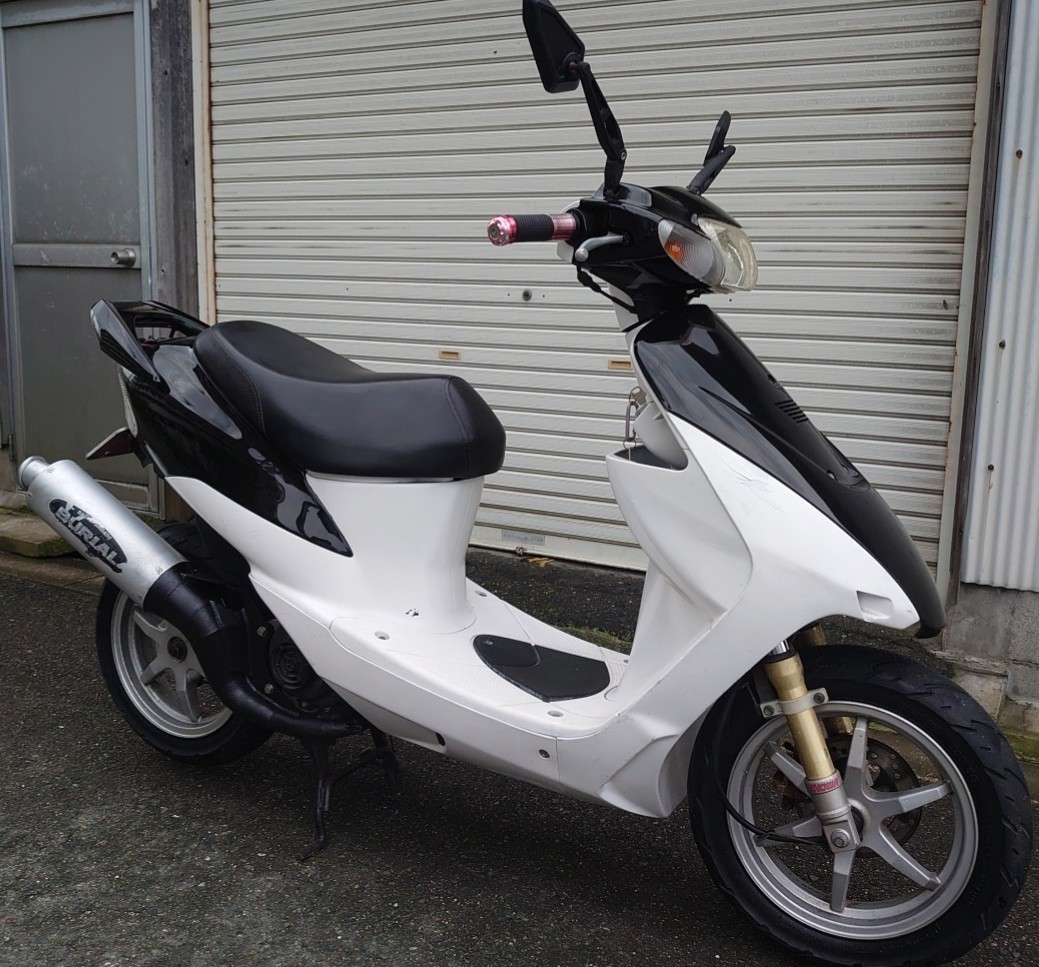 SUZUKI ZZ 7.2PSフルパワー セピア レッツ ジョグ JOG-ZR Dio-ZXより