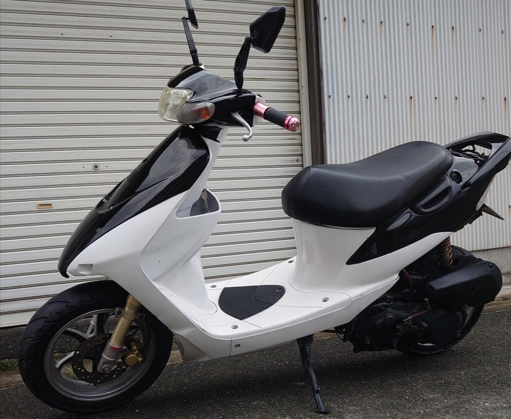 SUZUKI ZZ 7.2PSフルパワー セピア レッツ ジョグ JOG-ZR Dio-ZXより