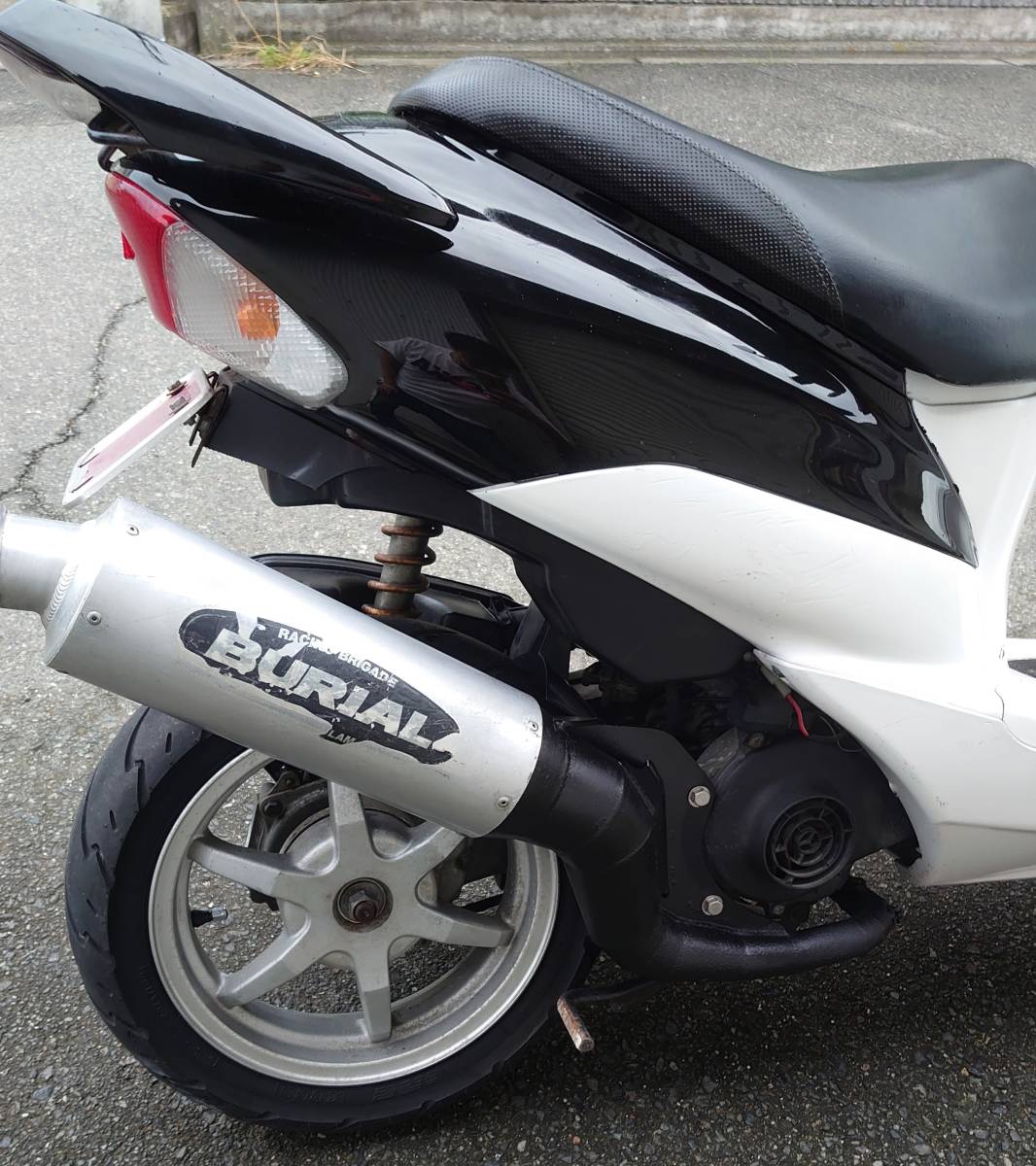 SUZUKI ZZ 7.2PSフルパワー セピア レッツ ジョグ JOG-ZR Dio-ZXより
