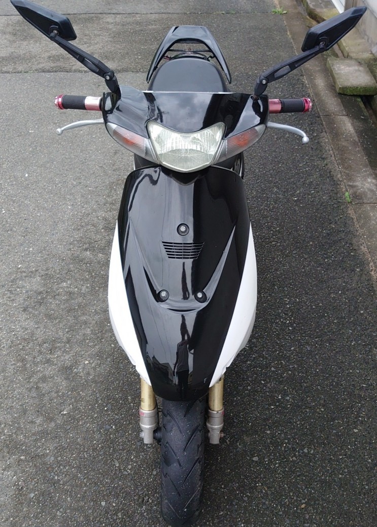 SUZUKI ZZ 7.2PSフルパワー セピア レッツ ジョグ JOG-ZR Dio-ZXより