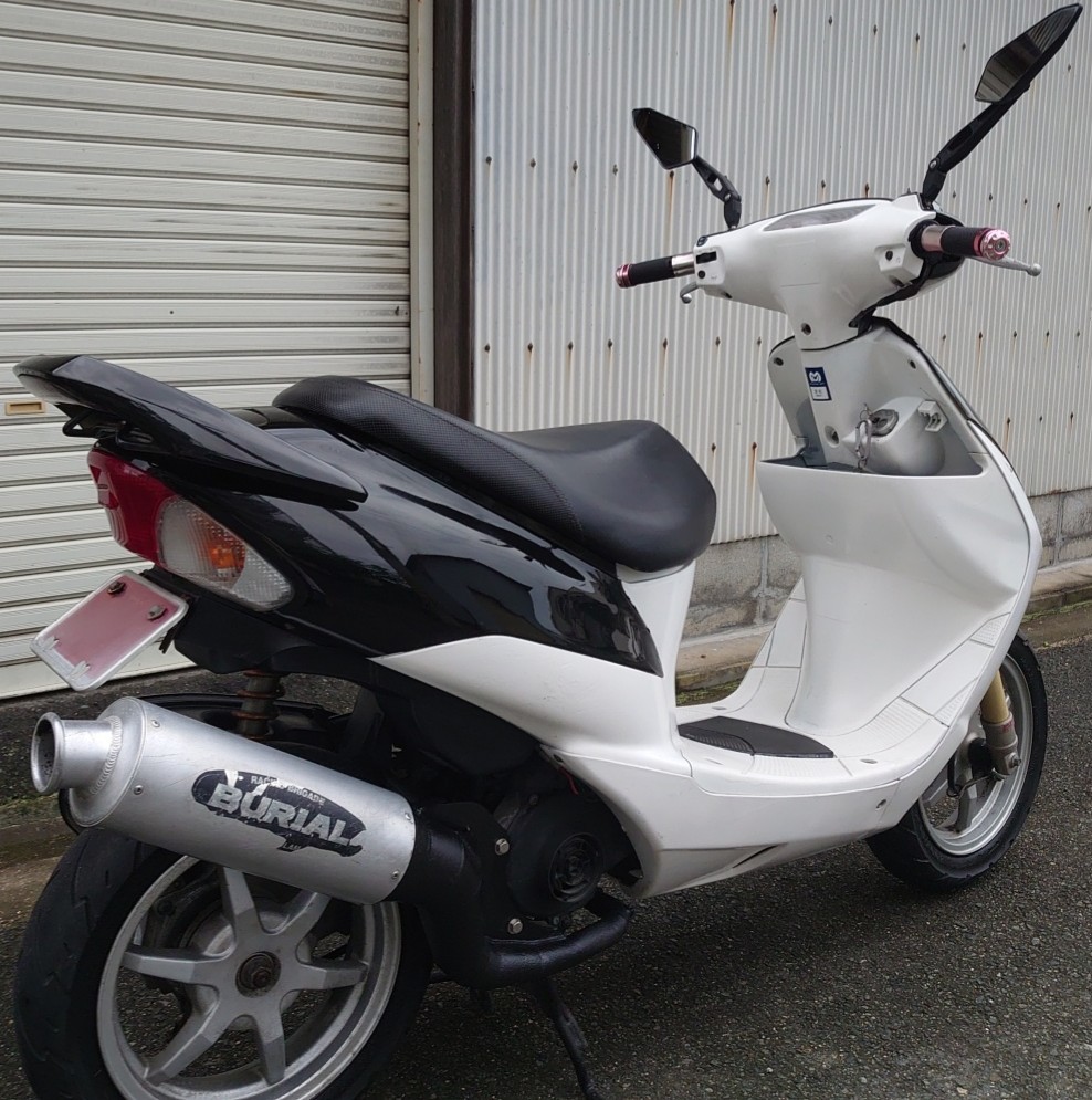 SUZUKI ZZ 7.2PSフルパワー セピア レッツ ジョグ JOG-ZR Dio-ZXより